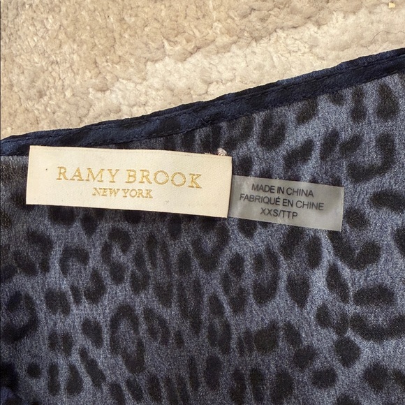 Ramy Brook
Daya Leopard Silk Wrap Top Size XXS - Picture 9 of 10